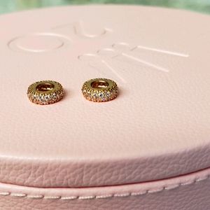 Pandora rose gold spacer charms